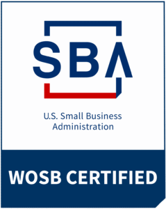 U.S. Small Business Administration Woman-Owned Small Business (WOSB) Certified
